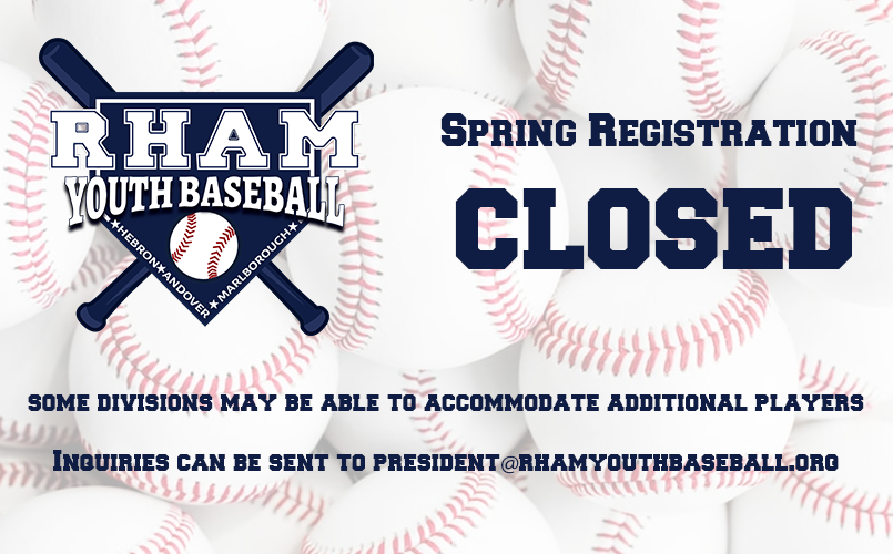 Spring Registration Closed